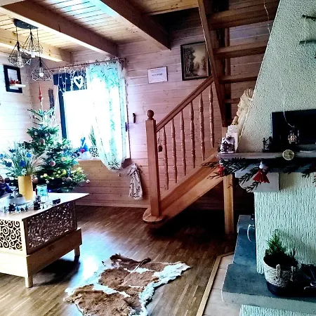 Smyrkowy Dom Z Kominkiem Z Goraca Balia Kolo Karpacza Ferienhaus Janowice Wielkie