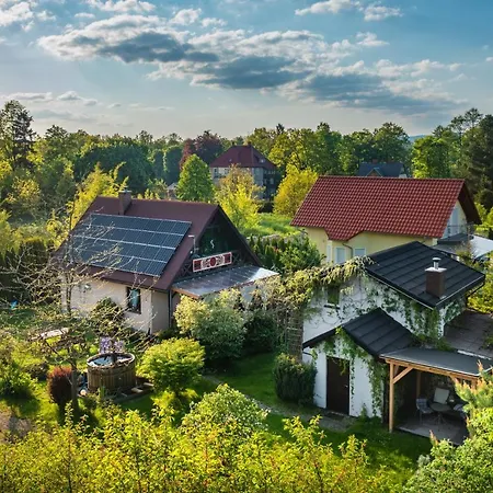 Ferienhaus Smyrkowy Dom Z Kominkiem Z Goraca Balia Kolo Karpacza Janowice Wielkie